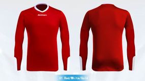 Футболка BestTeam SC-13020 L/S красная