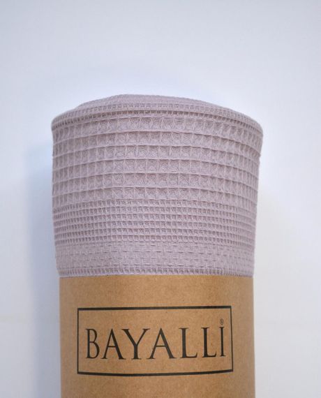Вафельне простирадло-покривало Bayalli 200×230 см. Lilac | Зображення 2