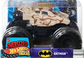 Монстр-трак Хот Вилс Бэтмобиль Бэтмена 1:24 Оригинал Hot Wheels Monster Truck Batman Batmobile
