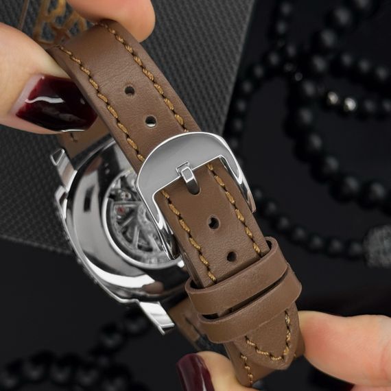 Жіночий годинник Awarder 021 Де би не була Silver-Black-Brown | Зображення 6