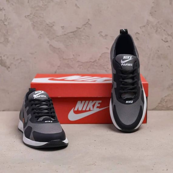 Літні кросівки Nike колір сірій/чорний | Зображення 5