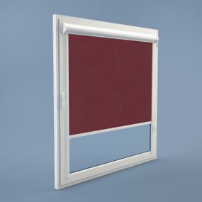 Рулонная штора Rolets Икеа 2-1807-875 87.5x170 см закрытого типа Бордовая