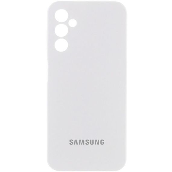 Чохол Silicone Cover Lakshmi Full Camera (AA) with logo для Samsung Galaxy A05s Білий / White