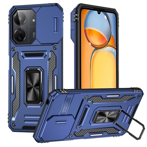 Ударопрочный чехол Camshield Army Ring для Xiaomi Redmi 14C / A4 / Poco C75