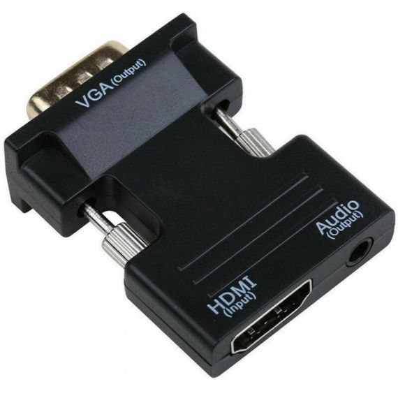 Конвертер з HDMI на VGA OUT Black | Зображення 5