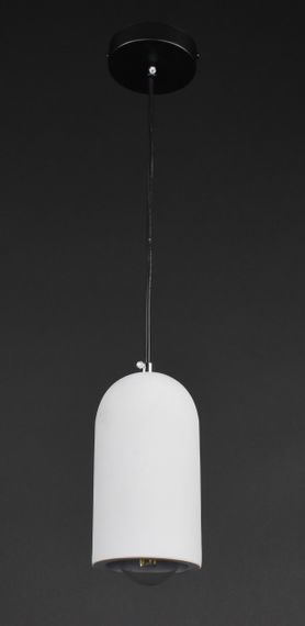 Люстра підвісна на 1 лампочку 27818 Чорний 25-180х10х10 см. | Зображення 4