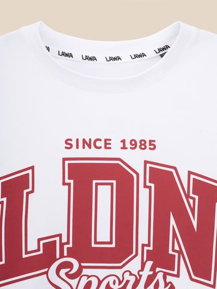 Футболка з принтом жіноча  LAWA P-WB02421 L  Білий shop (2000999615931) | Зображення 1