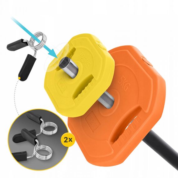 Штанга для фітнесу 4FIZJO Fitness Pump 20 кг (P-5907739315656) | Зображення 1