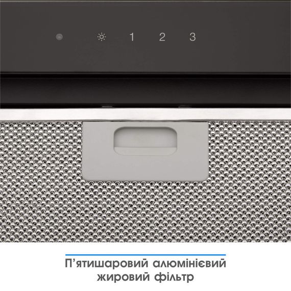 Витяжка кухонна Eleyus GEMINI 700 LED 52 BL | Зображення 7