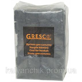 Уголь ореховый для кальян Gresco 1 кг. без паковки