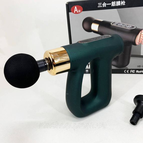 Ручний масажер для спини, Масажер для тіла масажер шиї, Вібраційний ручний плечей HT-42 | Зображення 8