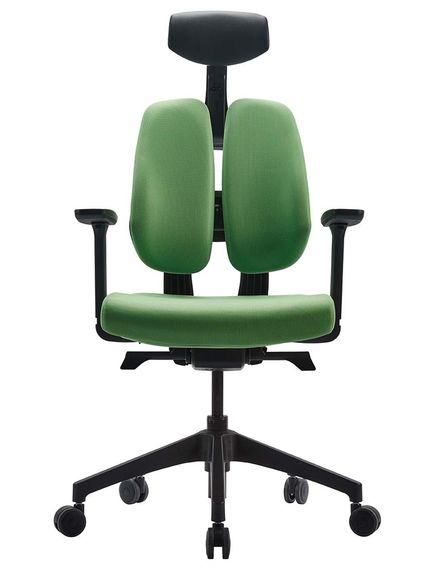 Кресло офисное DUOREST D2 blackgreen ортопедическое | Зображення 1
