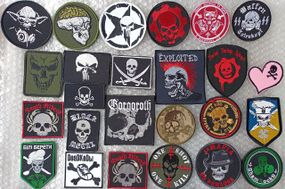 Шеврон череп