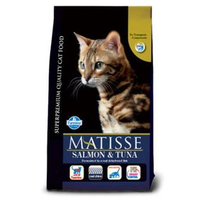 Сухой корм для кошек Farmina Matisse Cat Salmon&Tuna с лососем и тунцом 400 г