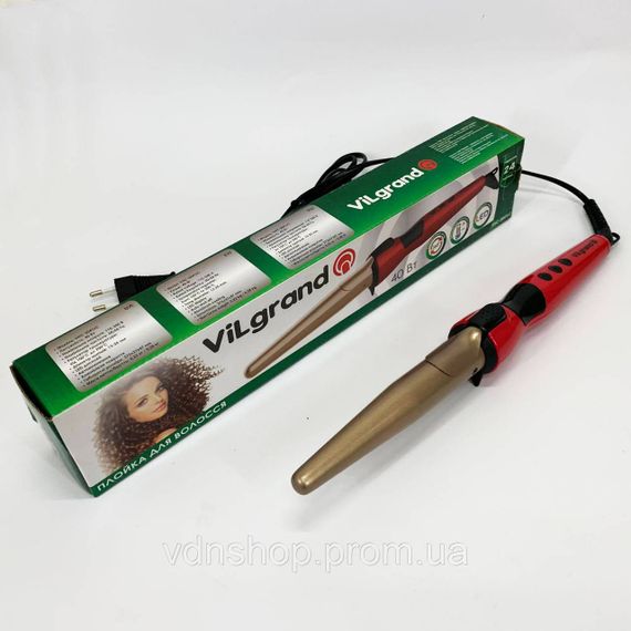 Плойка для волосся для локонів ViLgrand VHC-3041LC 40 Вт Прилад завивки волосся AR-82 | Зображення 1