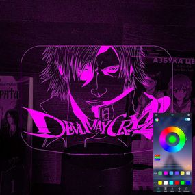 Акриловый светильник-ночник управление с телефона Devil May Cry 4 tty-n002010