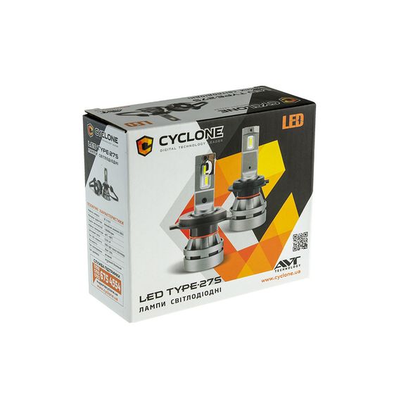 Світлодіодні лампи Cyclone LED 9006 5000K 5100-LM CR type 27S | Зображення 2
