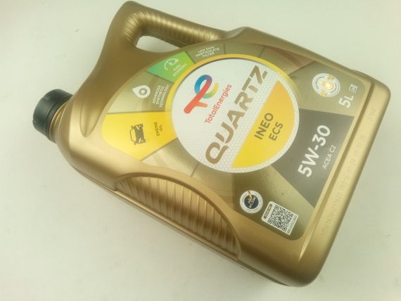 Олива моторна 5W-30 синтетична TOTAL Quartz INEO ECS 5 л. (151261) | Зображення 3