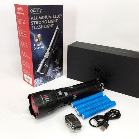 Ліхтар NIGHT VISION FLUORESCENCE G02-PM50-TG, Потужний кишеньковий ліхтарик, Сильний ліхтарик | Зображення 8