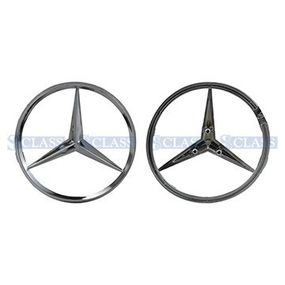 Эмблема крышки багажника Mercedes Benz W210 95-02, Wender Parts, M 210 758 0058,