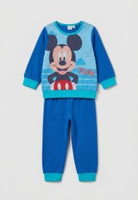 Дитяча тепла піжама для хлопчика Disney 92 см Синя (25100404B)