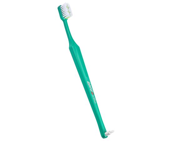 Ортодонтична зубна щітка paro® ORTHO BRUSH м’яка, з монопучковою насадкою, зелена