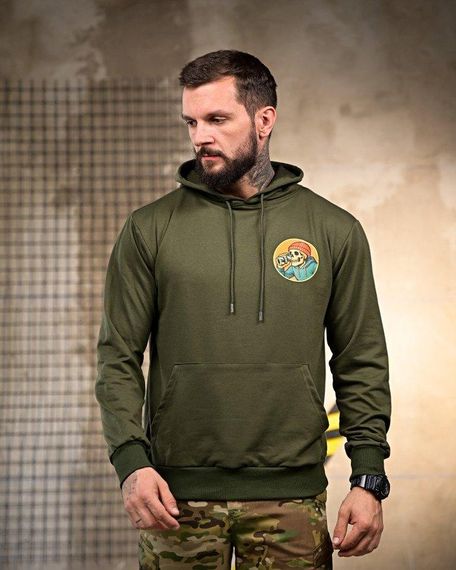 Мілітарі Худі revo oliva РП7413 | Зображення 1