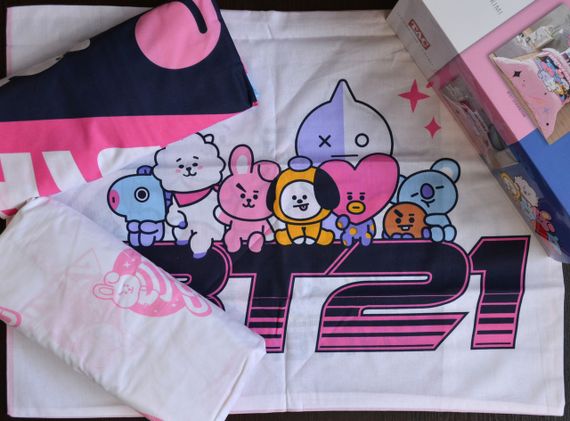 Постільна білизна TAC Disney 160×220 см BT21 Universtar | Зображення 5