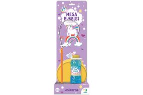 Бульбашки мильні 500118 "Mega Bubbles з тарілкою Єдиноріжки" об'єм 450 мл DoDo