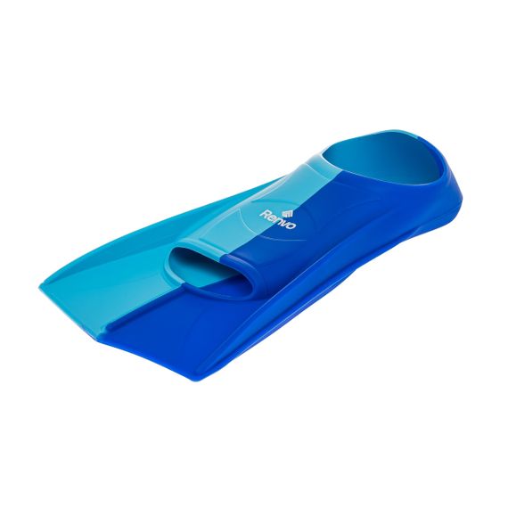 Короткі ласти для тренування в басейні Renvo Frio із закритою п'ятою Синій Блакитний 30-32 (SF100-46 30-32) | Зображення 3