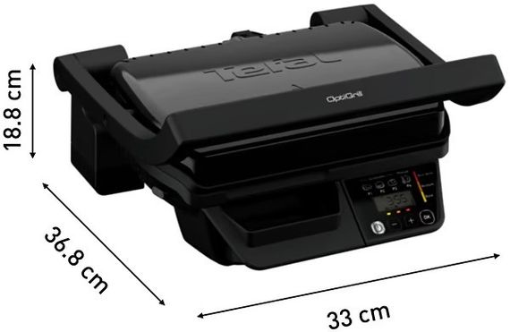 Електрогриль контактний Tefal GC7P0810 OptiGrill, 2000 Вт, 3 автоматичні програми | Зображення 6