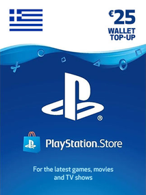 PlayStation Network Gift Card 25 EUR - PSN Key - GREECE