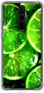 Чохол на Xiaomi Redmi Note 8 Pro Зелені часточки лимона "852sp-1783-2448"