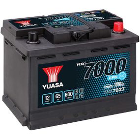Аккумулятор Yuasa 12V 65Ah 600A EFB Start Stop Battery YBX7027