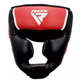 Боксерский шлем  RDX AURA PLUS T-17 Red/Black XL