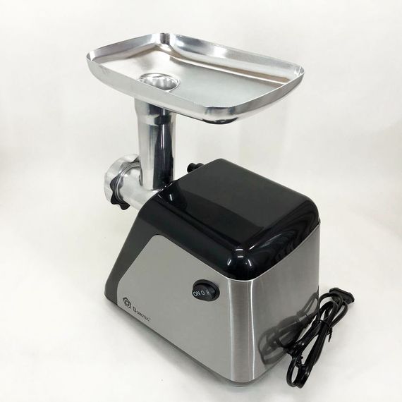 Електрична м'ясорубка соковитискач DOMOTEC MS-2023 2800 Вт, томати з насадками, м'ясорубка для м'яса | Зображення 2