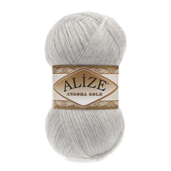 Пряжа Alize Angora Gold No 208 (Алізе Ангора Голд) – 20% вовна, 80% акрил, 100 г / 550 м