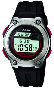 Цифрові чоловічі полімерні наручний годинник Casio оригінал Японія Collection W-211-1BVES з полімерним