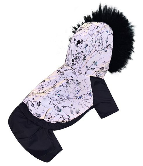 Зимовий комбінезон з світловідбиваючої тканини ажур A-79 | Зображення 1