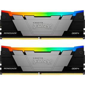 Модуль пам&#039;яті для комп&#039;ютера DDR4 64GB (2x32GB) 3200 MHz FURYRenegadeRGB Kingston Fury (ex.HyperX) (KF432C16RB2AK2/64)