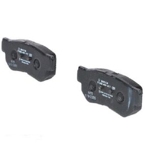 Гальмівні колодки Bosch дискові заднє HYUNDAI Sonata V 2,0-3,3 04-10 0986494417
