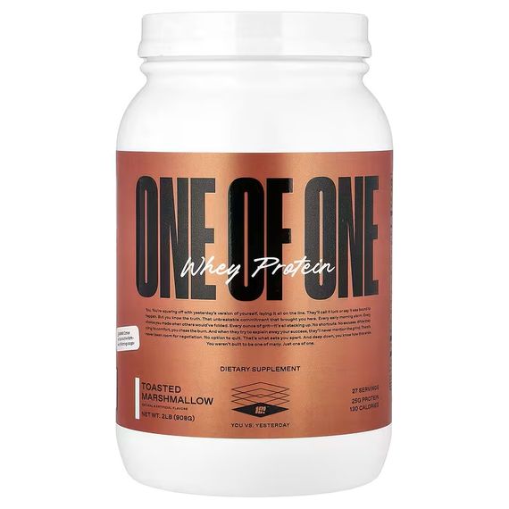 Протеин One Of One by Floyd Mayweather Whey Protein 908 г, Toasted Marshmallow