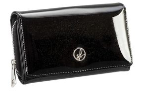 Гаманець жіночий шкіряний Semi Line RFID Black (P8229-0) (DAS303118)