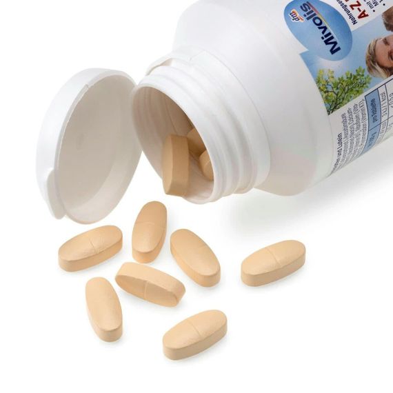 Мультивітаміни Міволіс "Mivolis" A-Z від А до Цинку вітаміни | Зображення 1