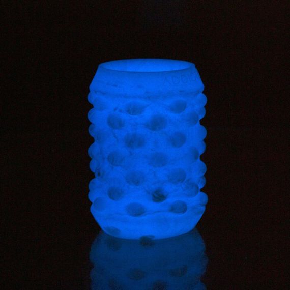 Мастурбатор ADDICTION Silicone Reversible Stroker – Glow in the Dark Sex Aura | Зображення 6