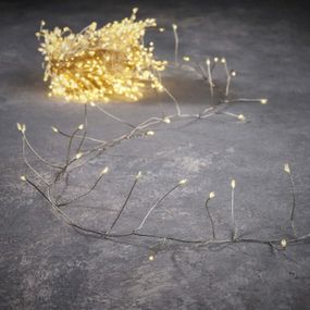 Гирлянда Luca Lighting кластер серебряная струна, 11 м, теплый белый (8718861852660)