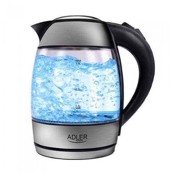 Чайник електричний скляний Adler AD 1246 1.8 л