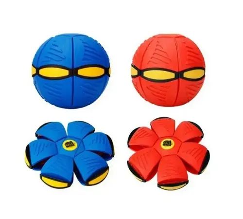 Мяч трансформер Flat ball disk с LED подсветкой | Зображення 1