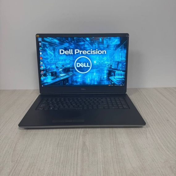 Мобильная рабочая станция Б-класс Dell Precision 7750 / 17.3" (1920x1080) IPS / Intel Core i7-10750H (6 (12) ядер по 2.6 - 5.0 GHz) / 16 GB DDR4 / 512 GB SSD / nVidia Quadro T1000, 4 GB GDDR5, 128-bit / WebCam б/у | Зображення 1