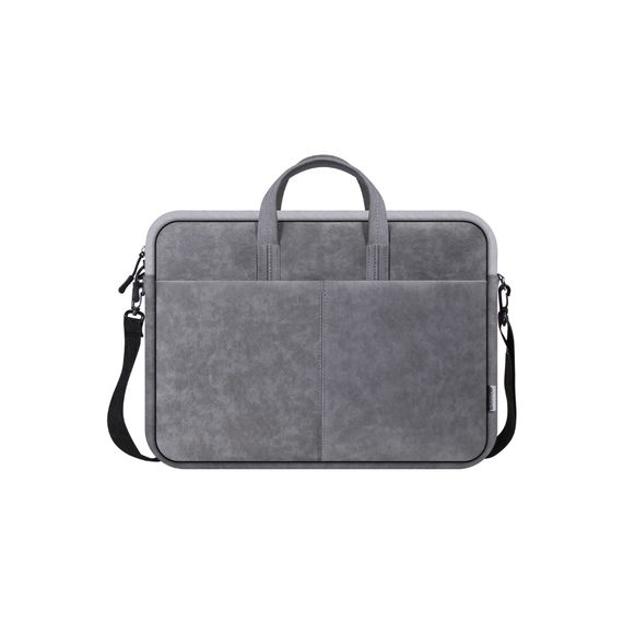 Сумка для ноутбука Defender 15.6" Solid PU gray (26088) | Зображення 2